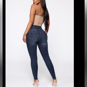 💙 Wax Jeans - Dark Blue